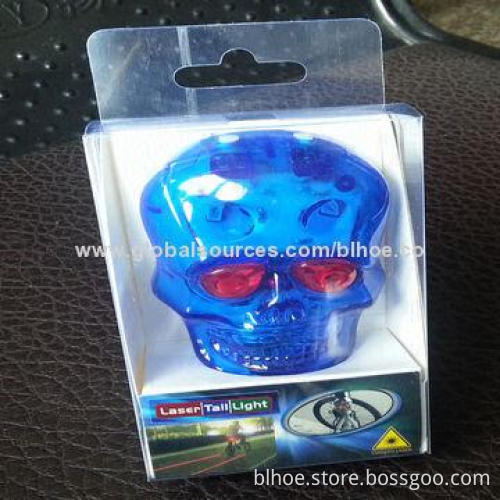 Bicycle taillight, taillight laser